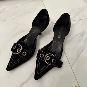 Vintage Prada Kitten Heels